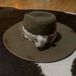 RESISTOL 6 7/8 custom band hat